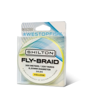 Shilton Fly-Braid Backing 30lbs 300m Gelb 