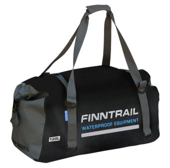 Finntrail HUGE ROLL 120L Wasserdichte Tasche, Schwarz 